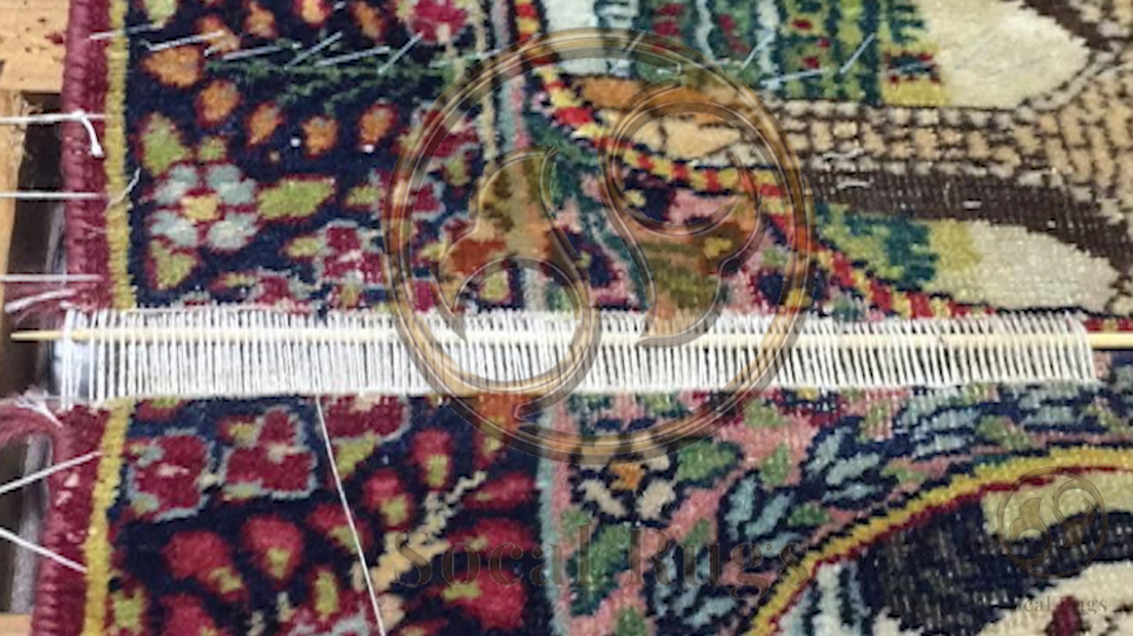 Anchoring Warp Threads